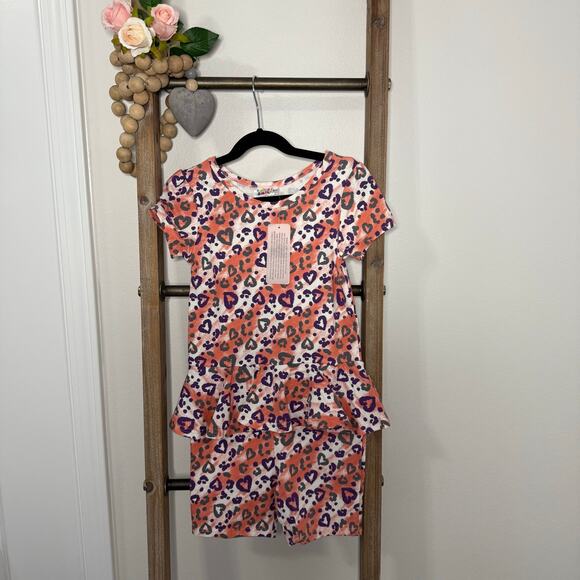 Dot Dot Smile NWT Leopard Romper Size 8/10 - Picture 1 of 9